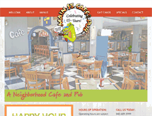 Tablet Screenshot of hiltonheadcafe.com
